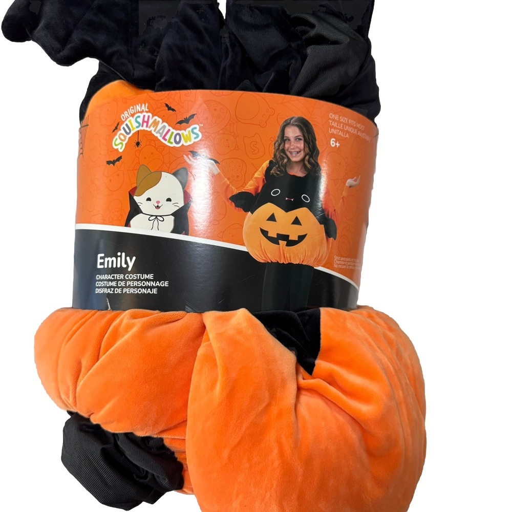 Squishmallow Halloween‎ Costume, Emily Pumpkin, BNWT
